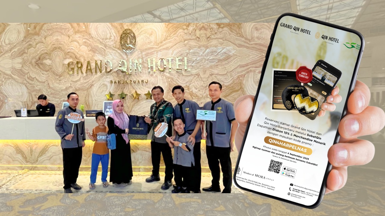 Hadirkan Kejutan Spesial Bagi Para Tamu Setia dalam rangka HARPELNAS bersama SobatQin!